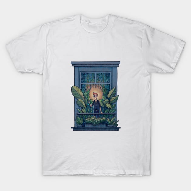 Watering the plants T-Shirt by illustore